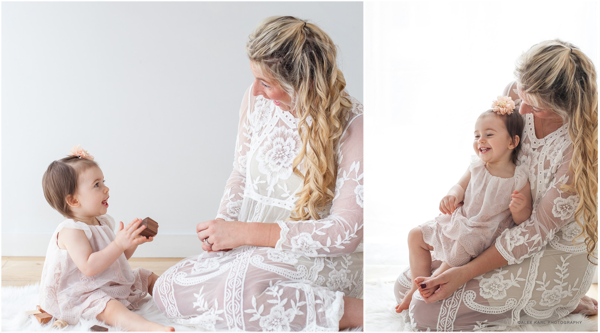 A mother plays with her baby | Alex Karl Photography | Palm Beach Family Photographer