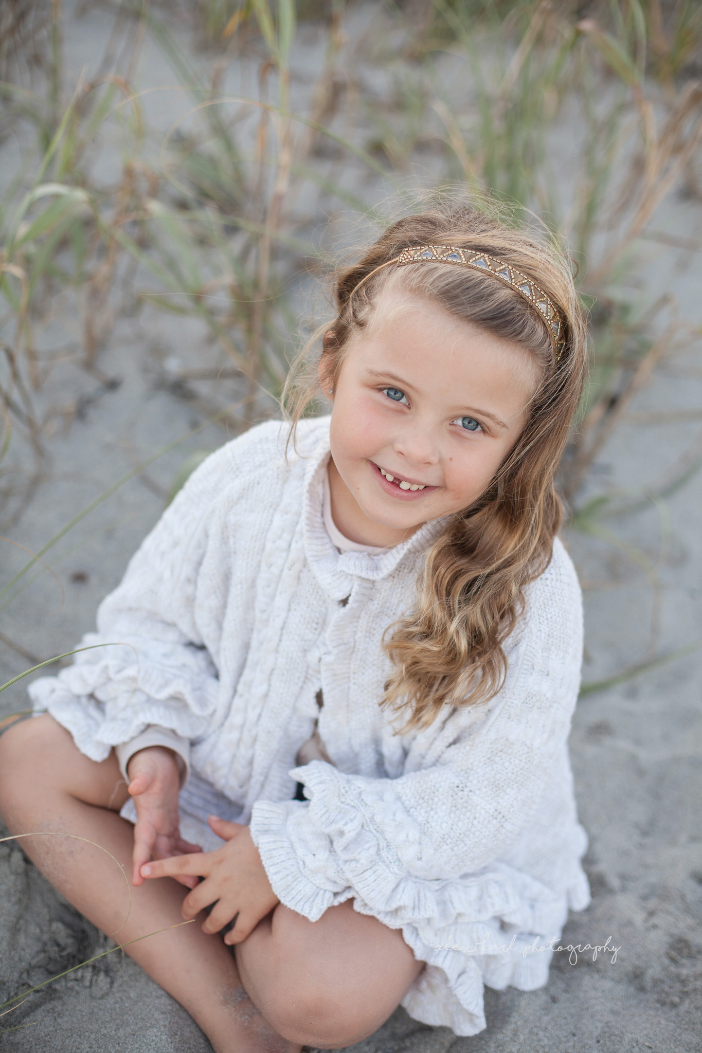 A girl smiles | Alex Karl Photography | Palm Beach Family Photographer